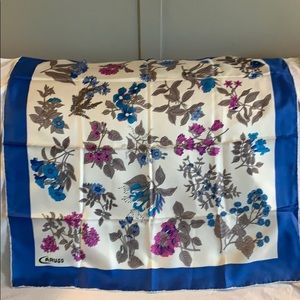 Caruso vintage, silk scarf - beautiful condition